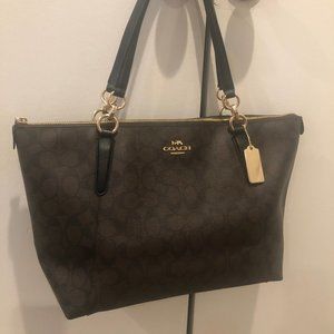 Coach Purse/Handbag Classic dark brown/black